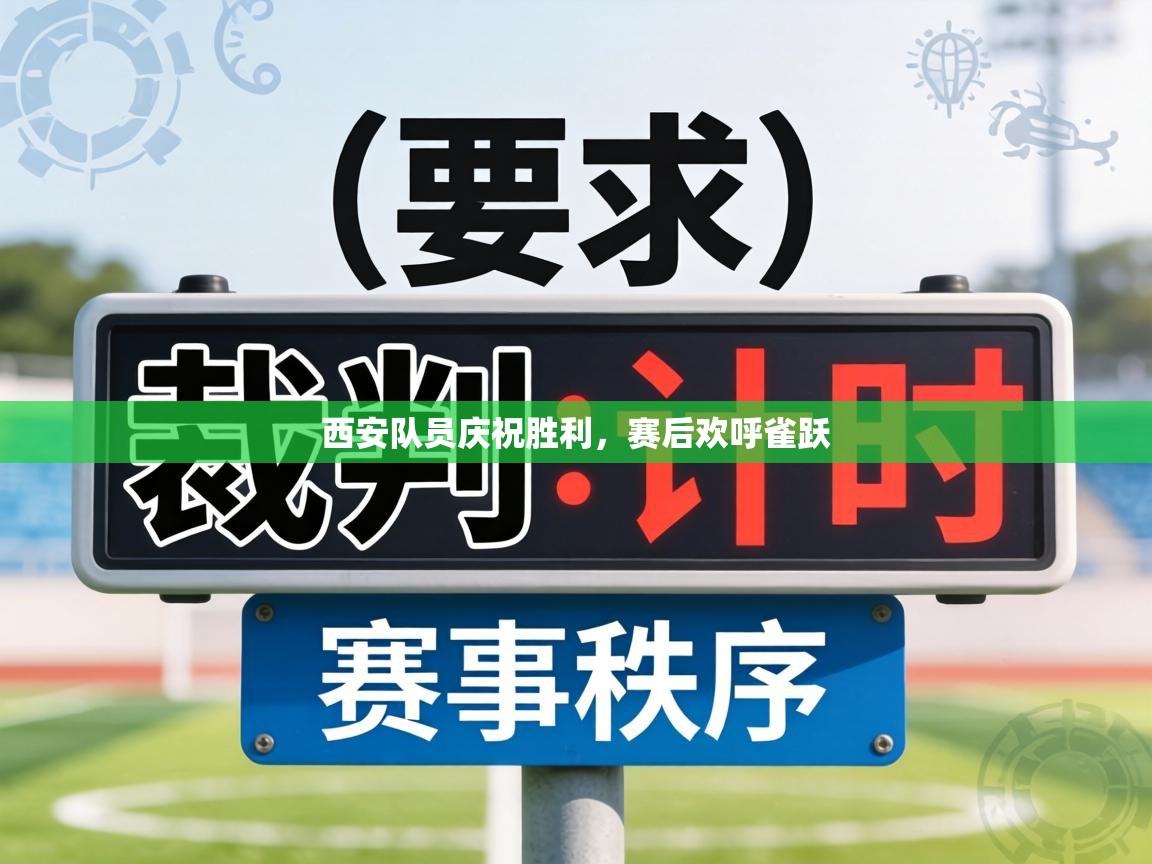 西安队员庆祝胜利,赛后欢呼雀跃 第2张